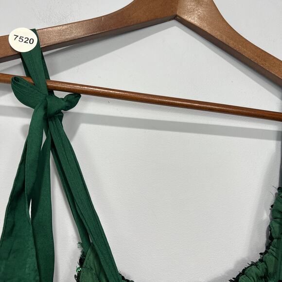 New Free People Nova Convertible Sequin Mini Dress Size L - Picture 8 of 8